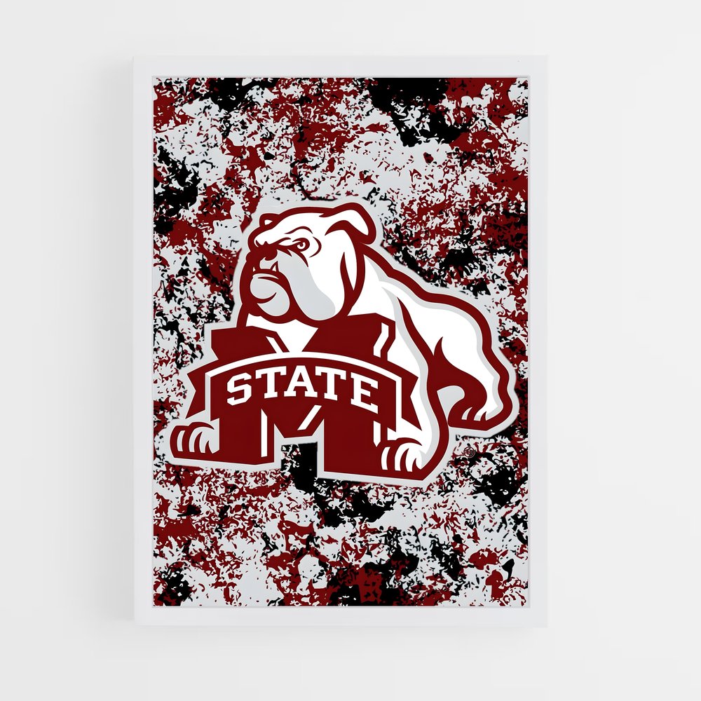 Poster Bulldogs en Furie – affiche Baseball (vue 3)